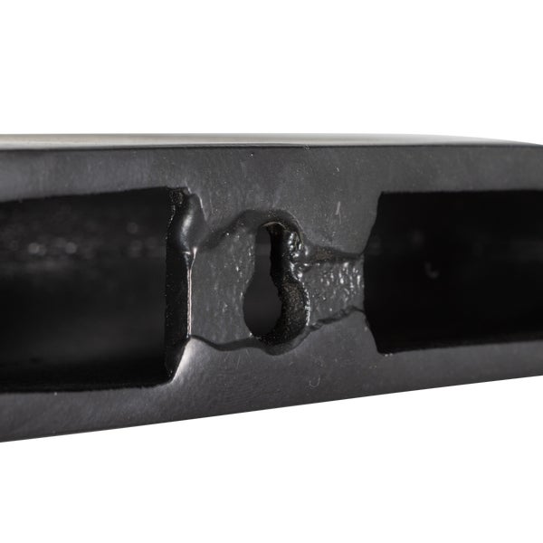 de eekhoorn ROCK WANDPLANK ALUMINIUM ZWART 7X60X13 CM