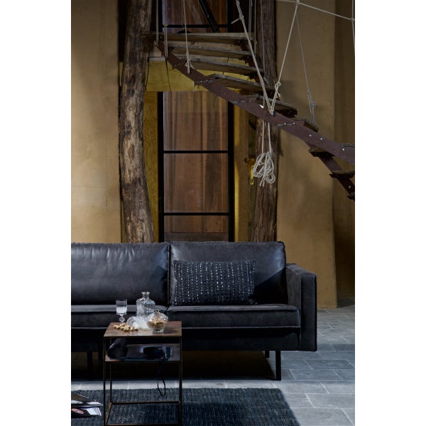 De Eekhoorn RODEO CHAISE LONGUE LINKS ECOLEER ZWART