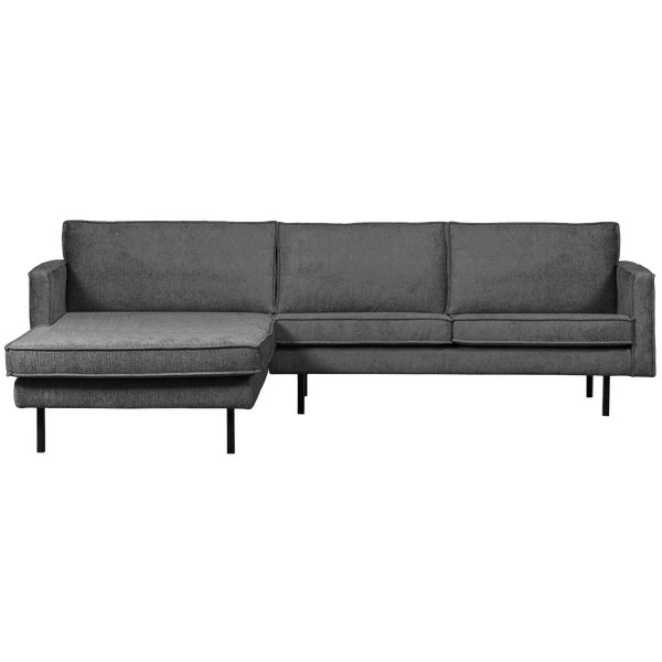 De Eekhoorn RODEO CHAISE LONGUE LINKS STRUCTURE VELVET MOUNTAIN