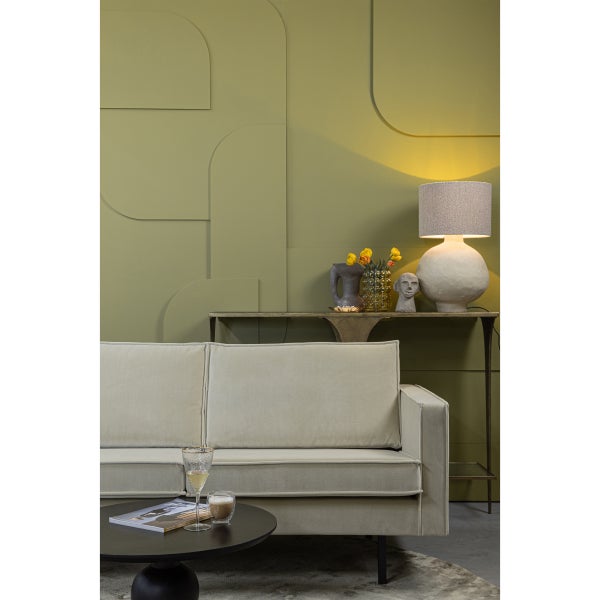 De Eekhoorn RODEO CHAISE LONGUE LINKS VELVET PISTACHE