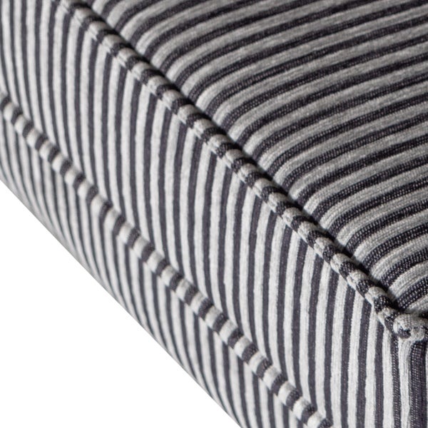 De Eekhoorn RODEO HOCKER OP POTEN STREEP ZWART/GRIJS