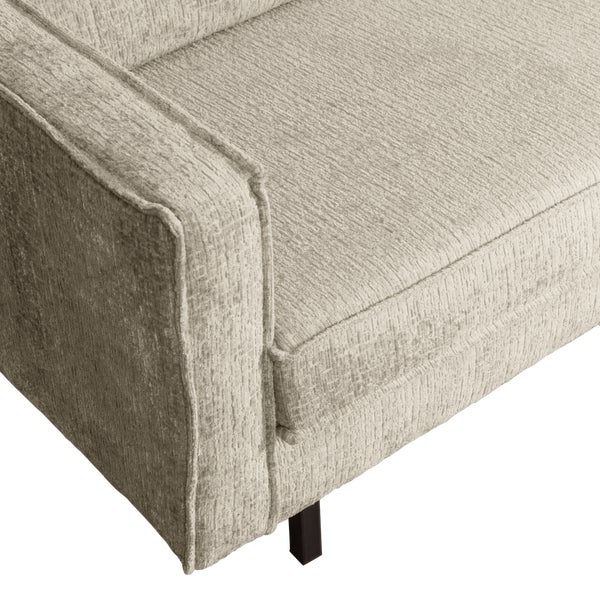 De Eekhoorn RODEO HOEKBANK RECHTS STRUCTURE VELVET WHEATFIELD