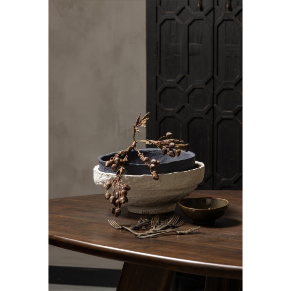 De Eekhoorn ROUNDLY EETTAFEL/BUREAU MANGO HOUT WALNOOT 160X110