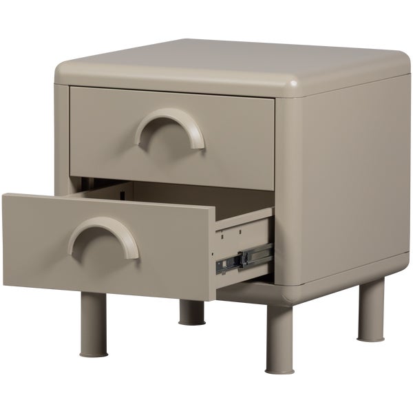 de eekhoorn RUNE LADEKAST/NACHTKASTJE 2 LADES METAAL ZAND