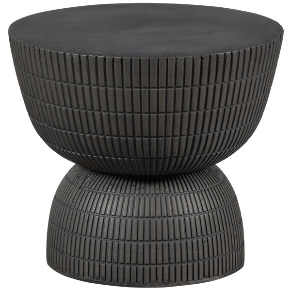 De Eekhoorn SAMSON BIJZETTAFEL FIBER CLAY COFFEE 35XØ40 CM