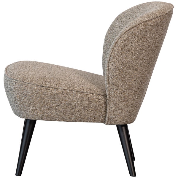 de eekhoorn SARA FAUTEUIL GEWEVEN STOF NATUREL MELANGE