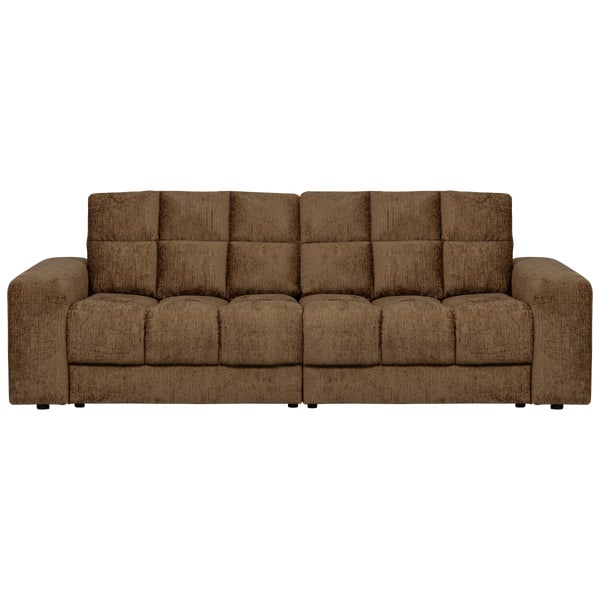 De Eekhoorn SECOND DATE 2-ZITS BANK STRUCTURE VELVET BRASS