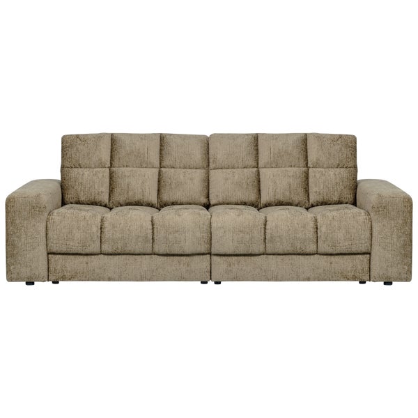 De Eekhoorn SECOND DATE 2-ZITS BANK STRUCTURE VELVET WHEATFIELD