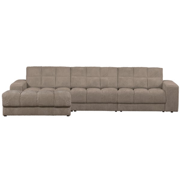 de eekhoorn SECOND DATE CHAISE LONGUE LINKS RIBSTOF MUD