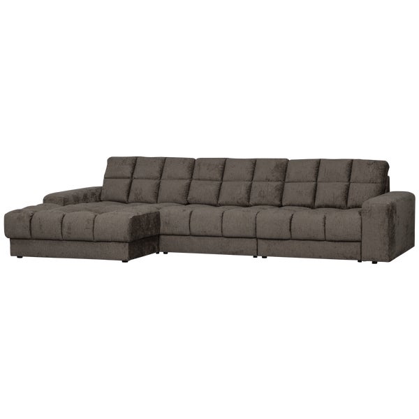 De Eekhoorn SECOND DATE CHAISE LONGUE LINKS STRUCTURE VELVET MOUNTAIN