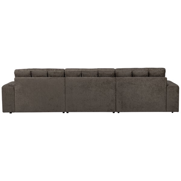 De Eekhoorn SECOND DATE CHAISE LONGUE LINKS STRUCTURE VELVET MOUNTAIN