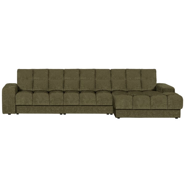 De Eekhoorn SECOND DATE CHAISE LONGUE RECHTS VINTAGE GROEN