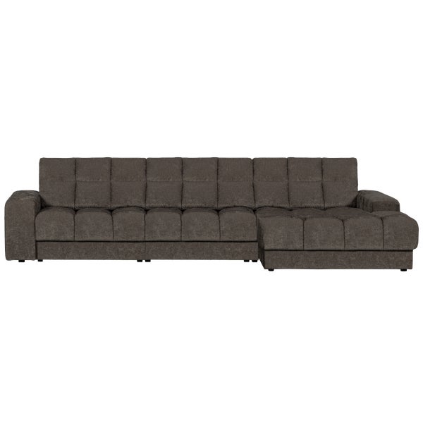 De Eekhoorn SECOND DATE CHAISE LONGUE RECHTS VINTAGE WARM GRIJS