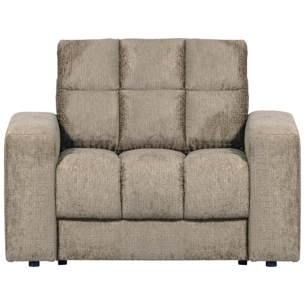 De Eekhoorn SECOND DATE FAUTEUIL STRUCTURE VELVET WHEATFIELD