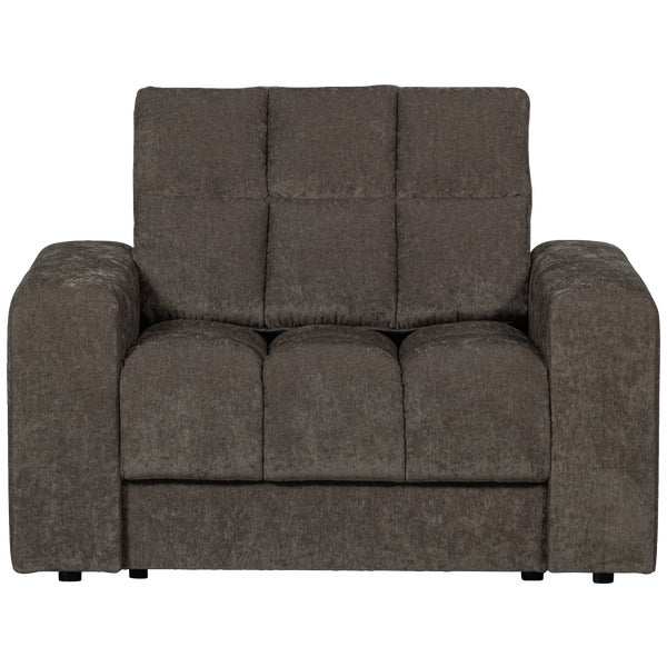 De Eekhoorn SECOND DATE FAUTEUIL VINTAGE WARM GRIJS