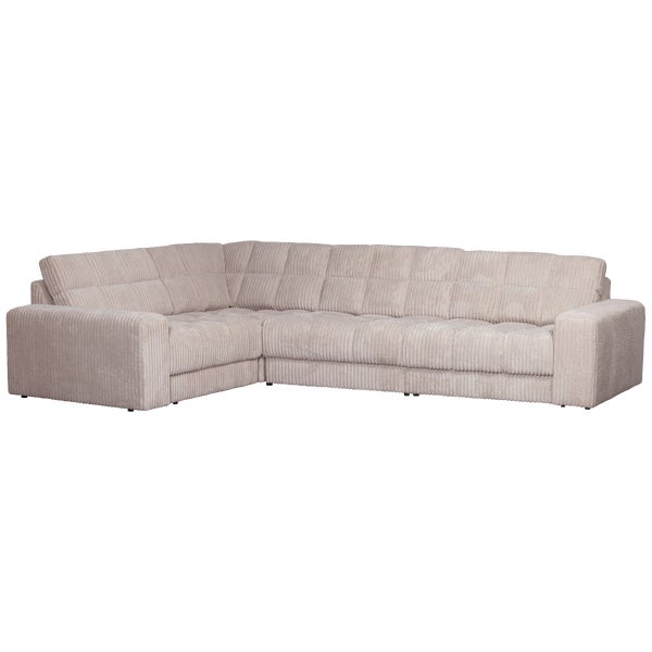 De Eekhoorn SECOND DATE HOEKBANK LINKS RIBSTOF NATUREL