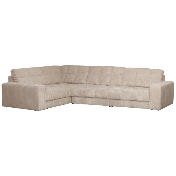 De Eekhoorn SECOND DATE HOEKBANK LINKS RIBSTOF TRAVERTIN