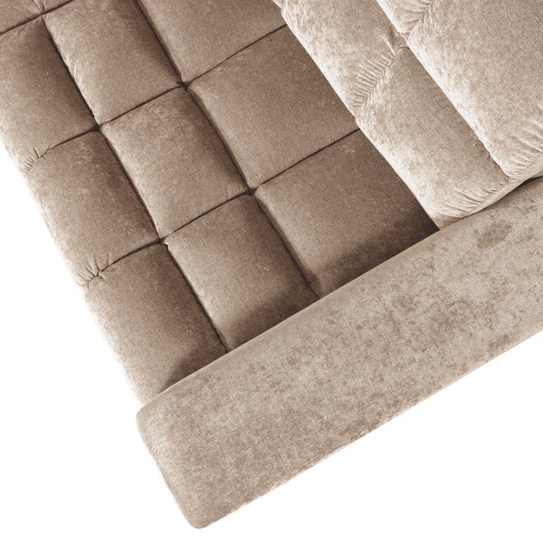 De Eekhoorn SECOND DATE HOEKBANK LINKS VINTAGE NOUGAT