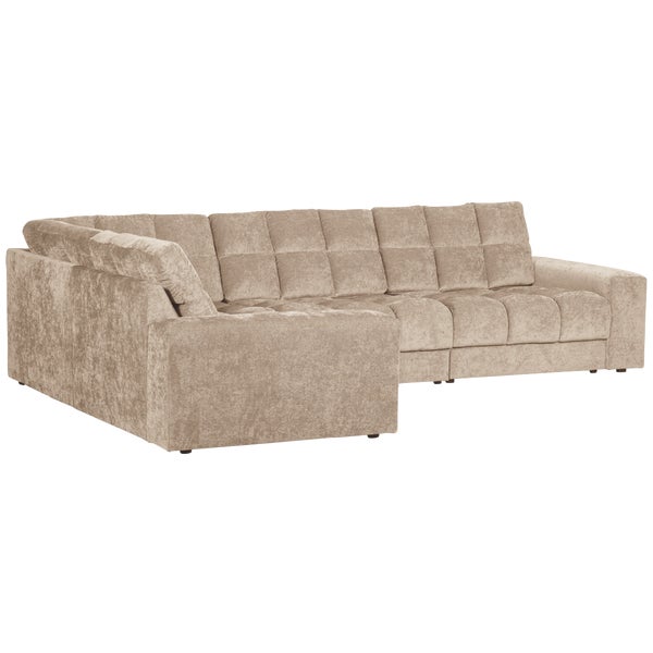 de eekhoorn SECOND DATE HOEKBANK LINKS VINTAGE NOUGAT