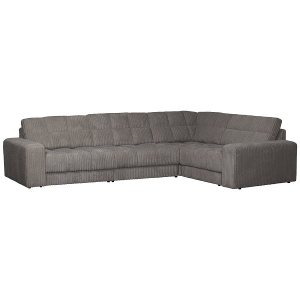 De Eekhoorn SECOND DATE HOEKBANK RECHTS RIBSTOF TERRAZZO