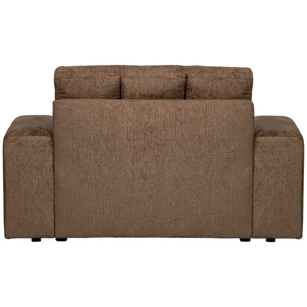 De Eekhoorn SECOND DATE LOVESEAT STRUCTURE VELVET BRASS