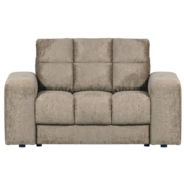 De Eekhoorn SECOND DATE LOVESEAT STRUCTURE VELVET WHEATFIELD