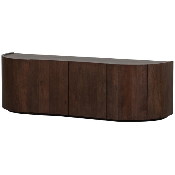 De Eekhoorn SENSE DRESSOIR 4-DEURS MANGO HOUT WALNOOT