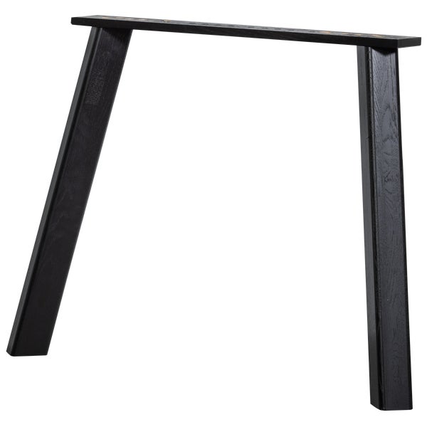 De Eekhoorn SET V 2 - HAARLEM 4-STANDEN POOT EIKEN BLACKNIGHT [fsc]