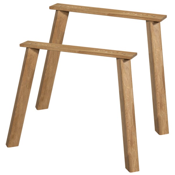 De Eekhoorn SET V 2 - HAARLEM 4-STANDEN POOT EIKEN TRANSPARANT [fsc]