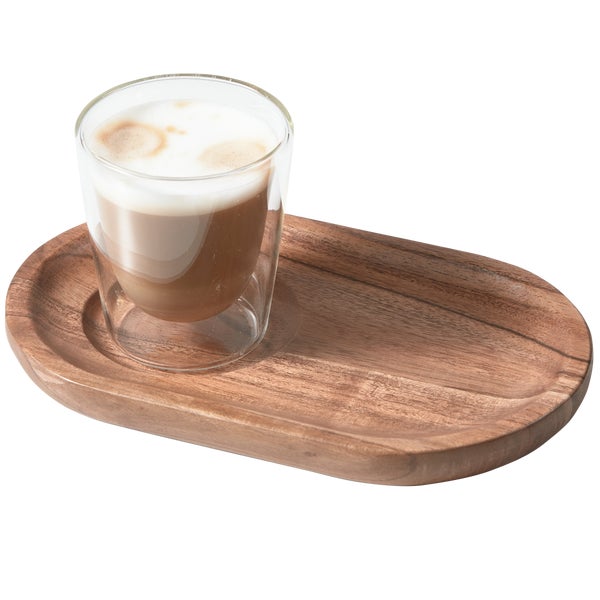 de eekhoorn SET V 2 - JOSJE SERVEER PLATEAU ACACIA HOUT NATUREL