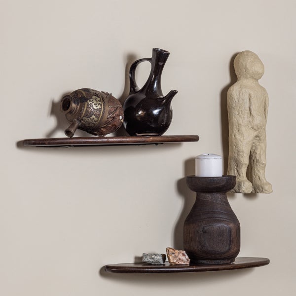 De Eekhoorn SET V 2 - LAYER WANDPLANKEN MANGO HOUT WALNOOT