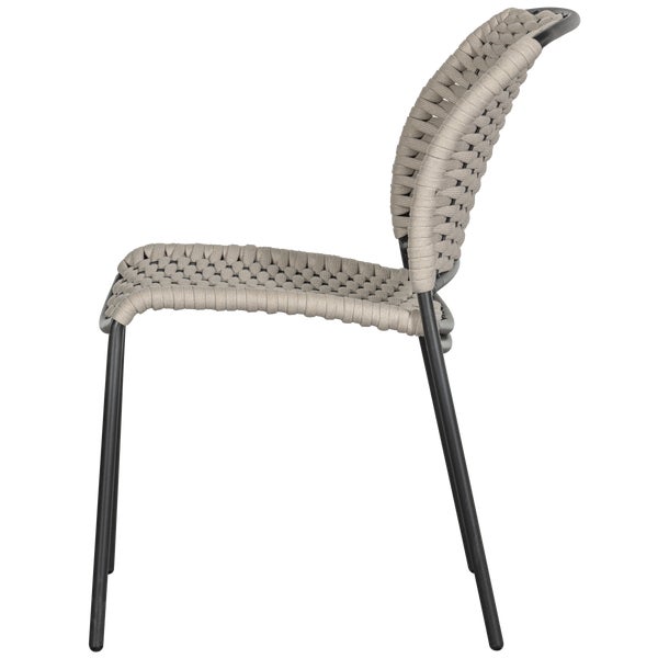 de eekhoorn SET V 2 - TAKU TUINSTOEL ZONDER ARMLEUNING POLYESTER ZAND