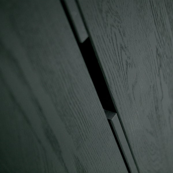 De Eekhoorn SILAS 2-DEURS KAST ESSEN BLACKNIGHT [fsc]