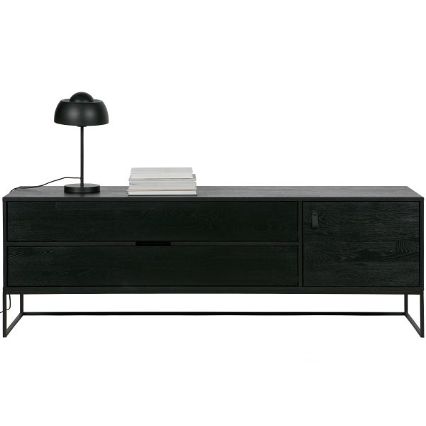 de eekhoorn SILAS TV MEUBEL 180 CM ESSEN BLACKNIGHT [fsc]