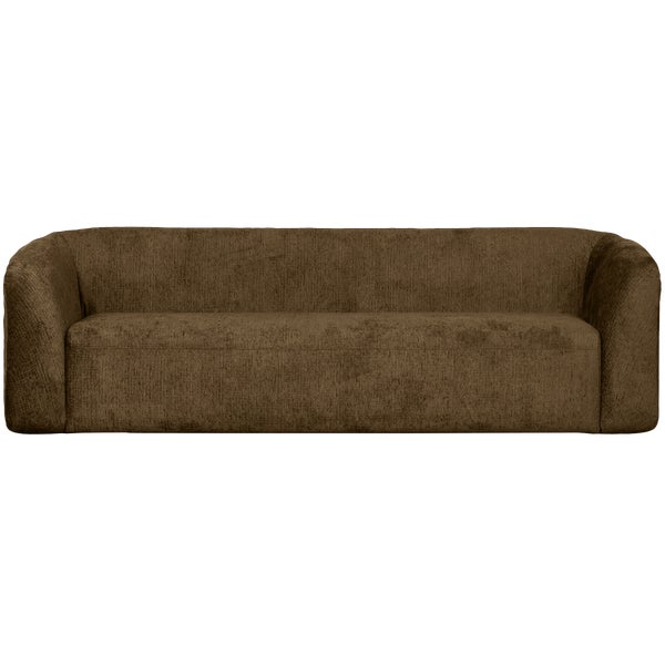 de eekhoorn SLOPING 3-ZITS BANK STRUCTURE VELVET BRASS