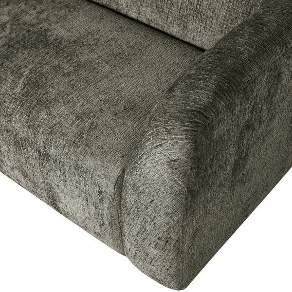 De Eekhoorn SLOPING 3-ZITS BANK STRUCTURE VELVET FROST