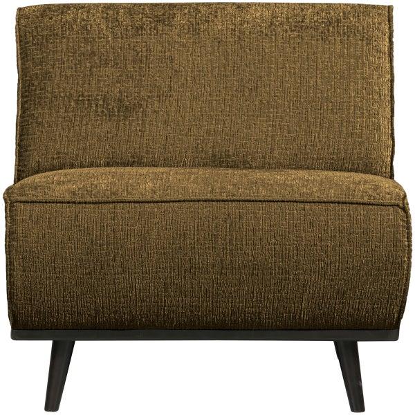 de eekhoorn STATEMENT 1-ZITS ELEMENT STRUCTURE VELVET BRASS