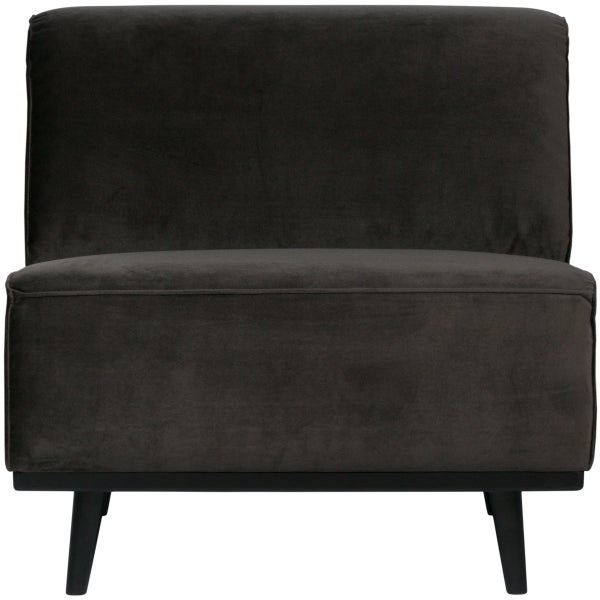 De Eekhoorn STATEMENT 1-ZITS ELEMENT VELVET WARM GROEN