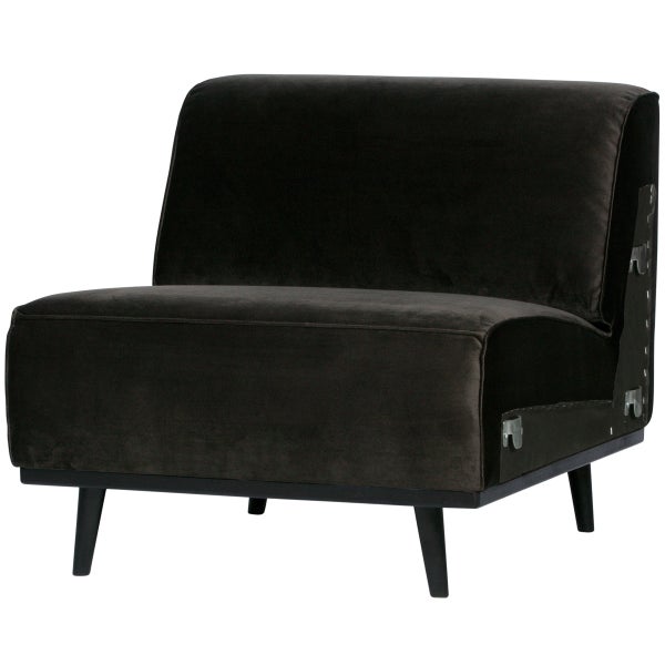 De Eekhoorn STATEMENT 1-ZITS ELEMENT VELVET WARM GROEN