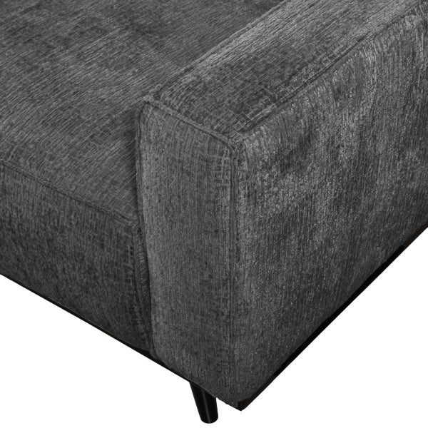 De Eekhoorn STATEMENT 3-ZITS BANK 230 CM STRUCTURE VELVET MOUNTAIN