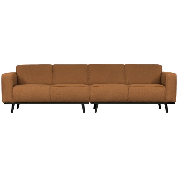 De Eekhoorn STATEMENT 4-ZITS BANK 280 CM BOUCLÉ BUTTER