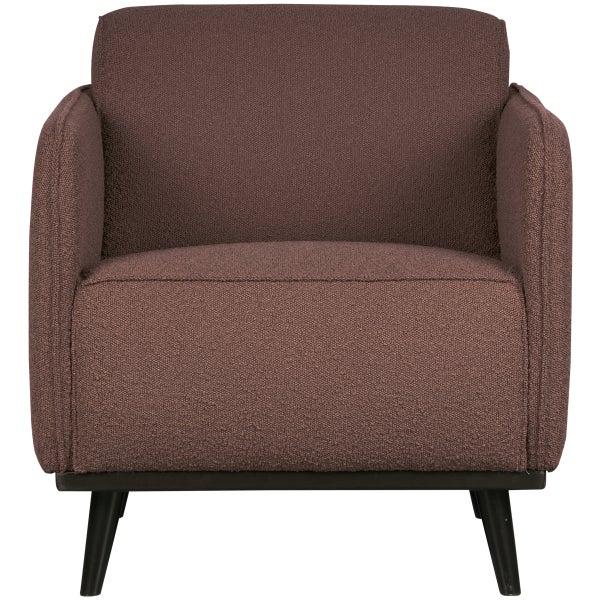 De Eekhoorn STATEMENT FAUTEUIL MET ARM BOUCLÉ COFFEE
