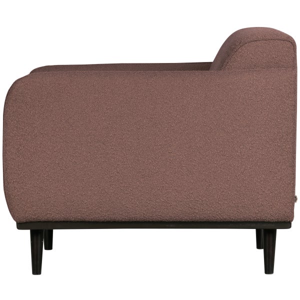de eekhoorn STATEMENT FAUTEUIL MET ARM BOUCLÉ COFFEE