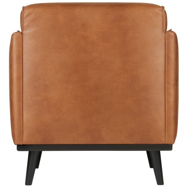 De Eekhoorn STATEMENT FAUTEUIL MET ARM ECOLEER COGNAC
