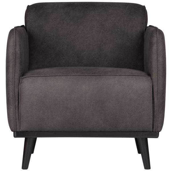 De Eekhoorn STATEMENT FAUTEUIL MET ARM ECOLEER DONKERGRIJS