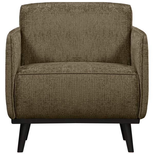 de eekhoorn STATEMENT FAUTEUIL MET ARM STRUCTURE VELVET BONSAI