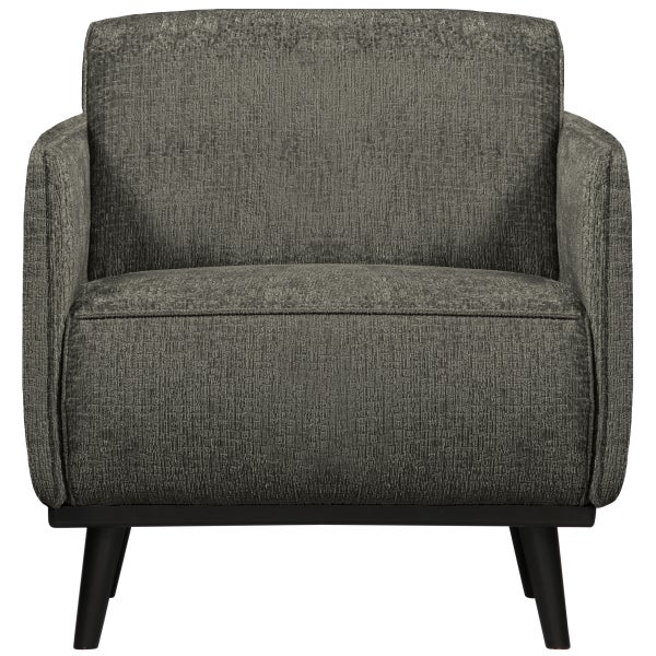 de eekhoorn STATEMENT FAUTEUIL MET ARM STRUCTURE VELVET FROST