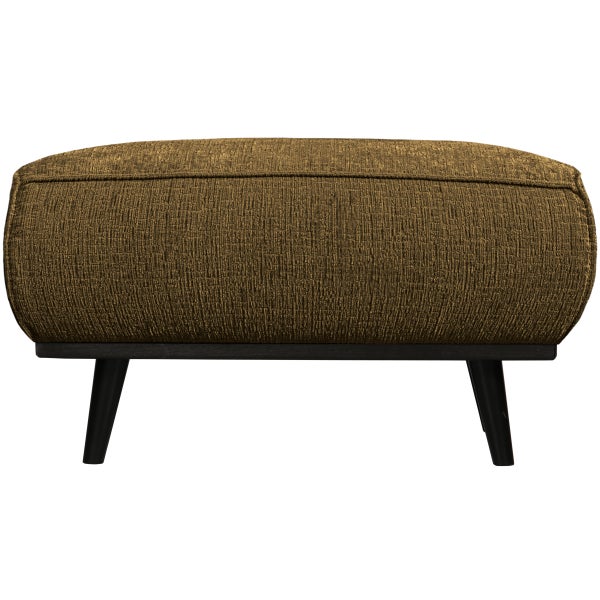de eekhoorn STATEMENT HOCKER STRUCTURE VELVET BRASS