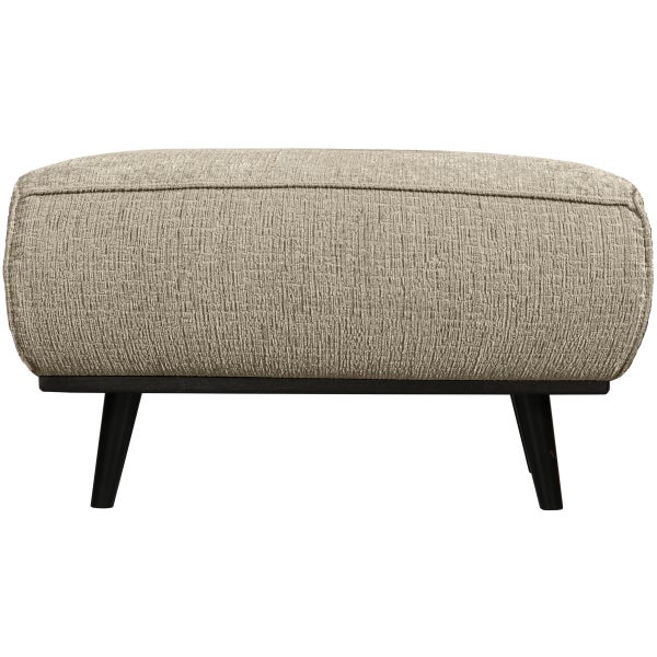De Eekhoorn STATEMENT HOCKER STRUCTURE VELVET WHEATFIELD