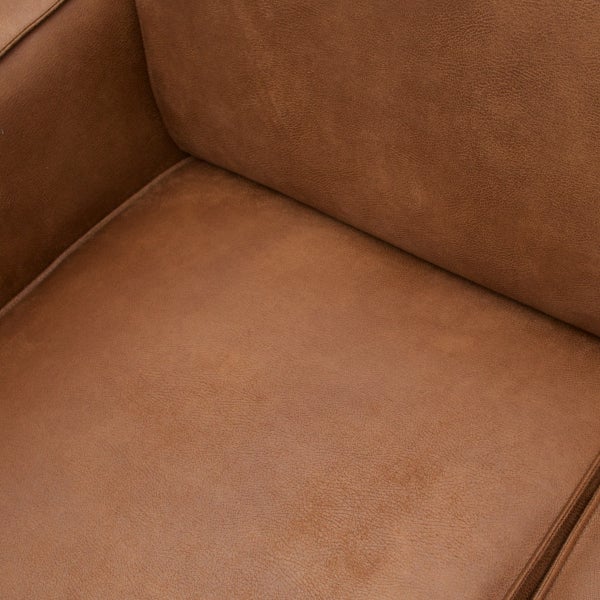 De Eekhoorn STATEMENT HOEKBANK LINKS ECOLEER COGNAC